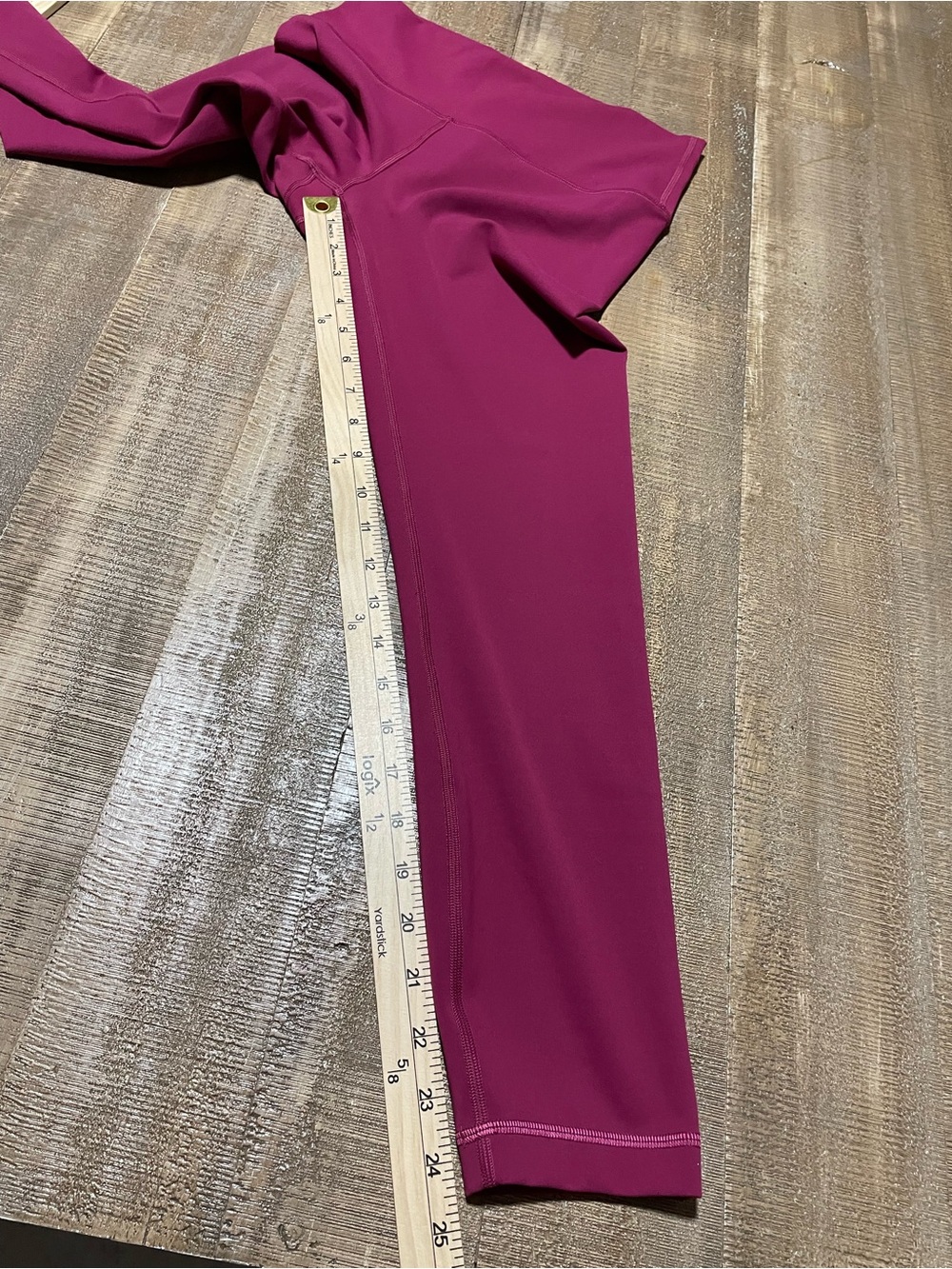 lululemon athletica Deep Raspberry Performance Leggings - Picture 5 of 7